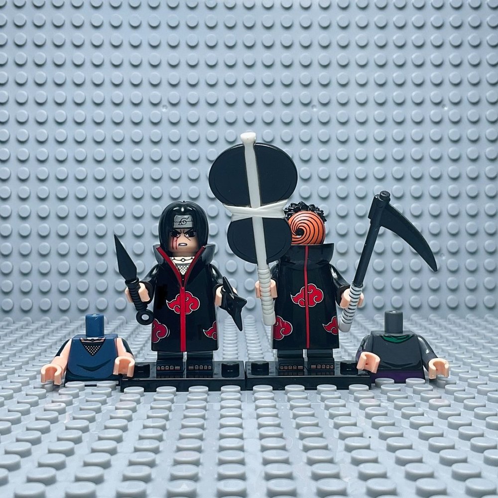 Naruto Akatsuki Custom Minifigures Lot of 11 - Picture 4 of 9